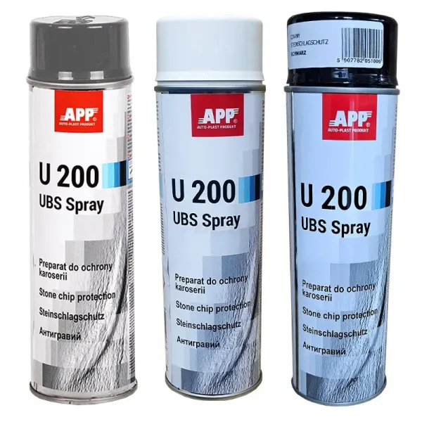 APP U200 Spray Steinschlag- und Unterbodenschutz 500 ml